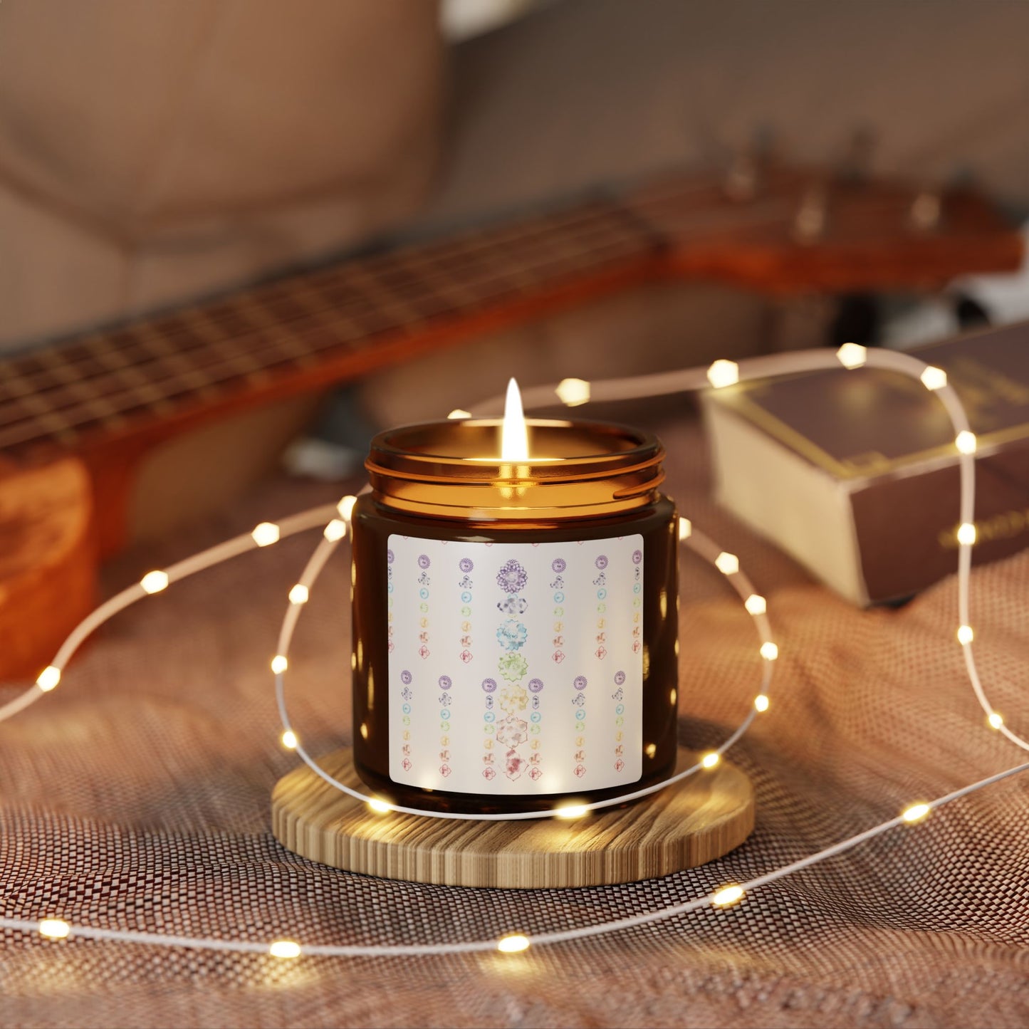 xyzodiacs 07 Chakras Namaste Soy Candle