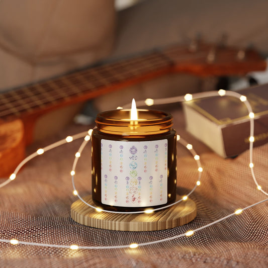 xyzodiacs 07 Chakras Namaste Soy Candle