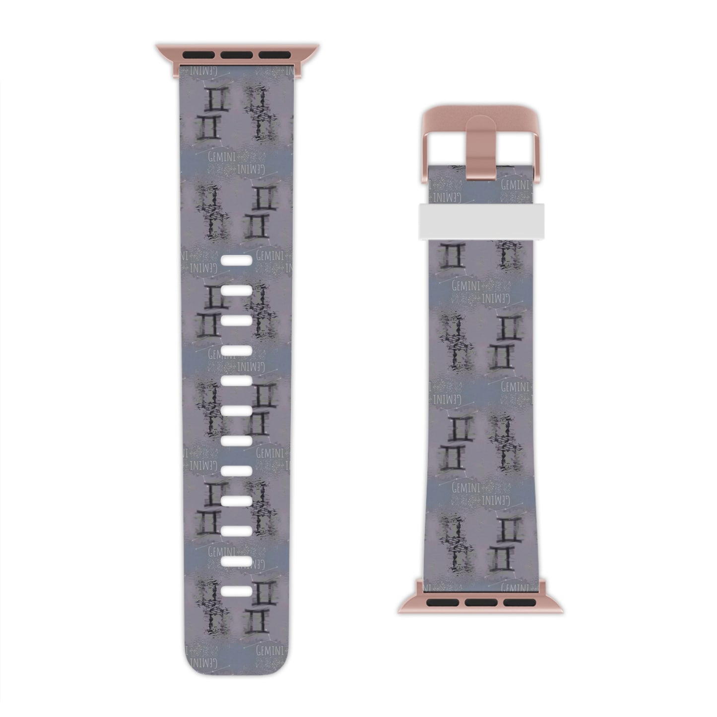 Zodiacs GEMINI Glyph Print Apple Watch Band