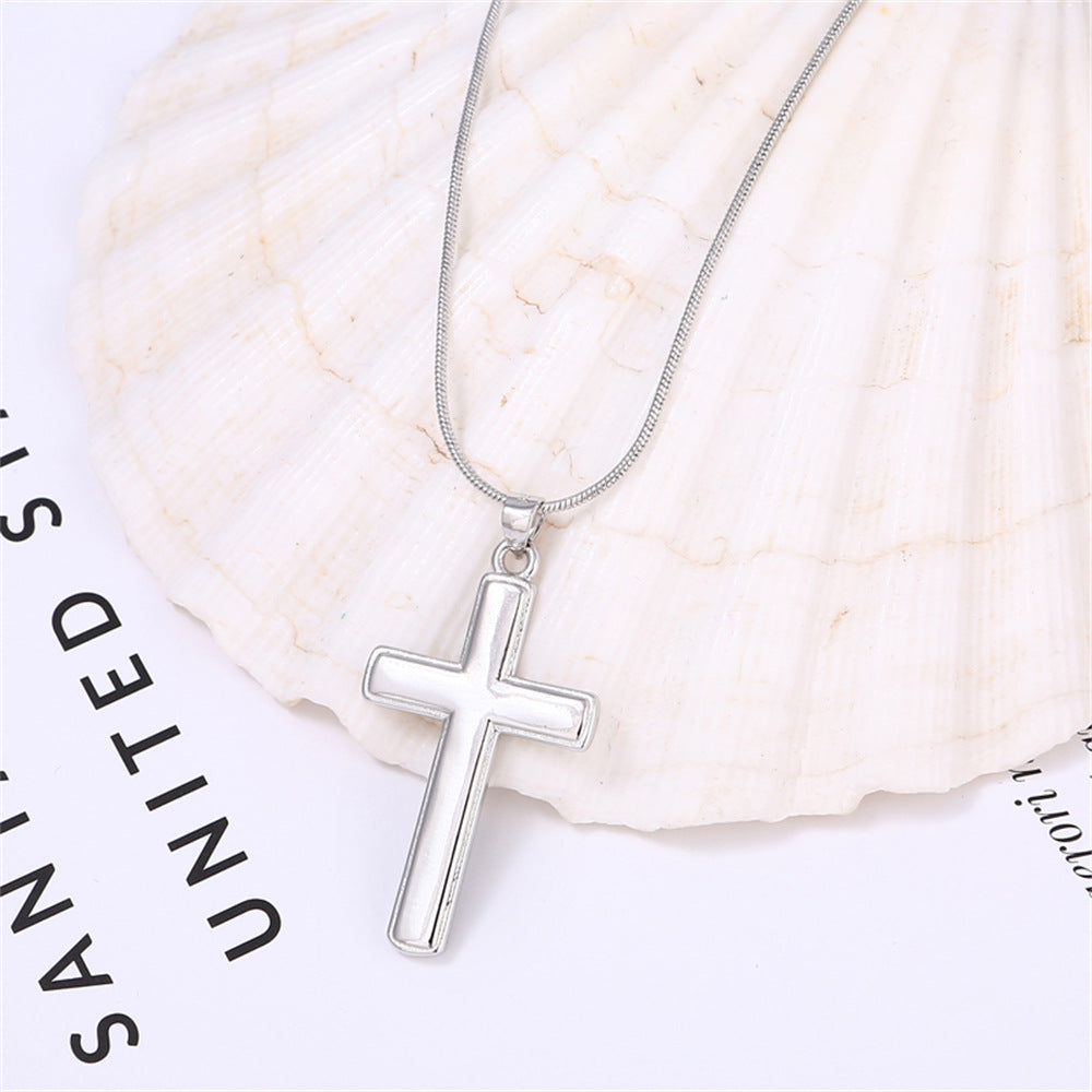 ZZZ Stylish Cross Gift Box Necklace for Your Amazing Son