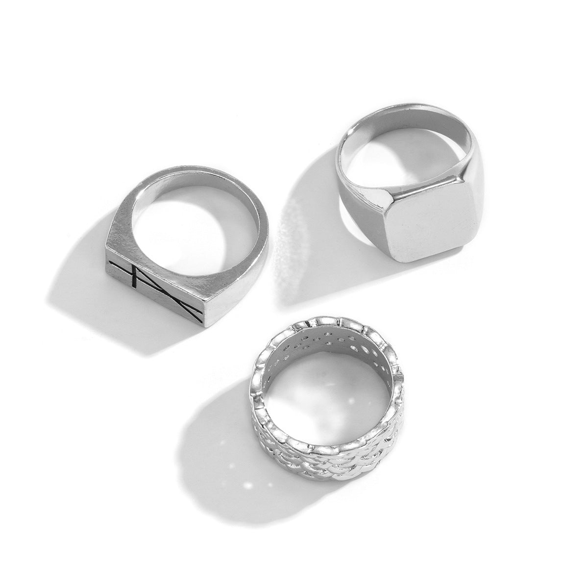 Men's Jewelry Exquisite street hip-hop style all-match ring