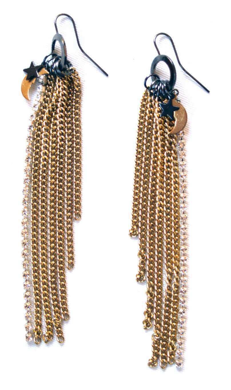 ZZZ Moon and Stars Earrings