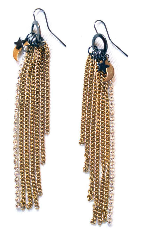 ZZZ Moon and Stars Earrings