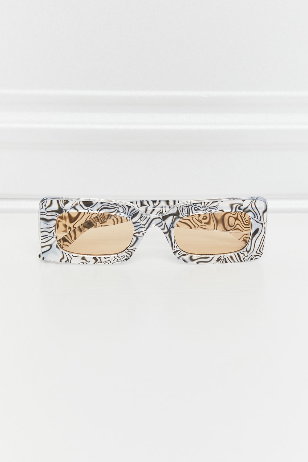 Sunglasses Tortoiseshell Rectangle Polycarbonate