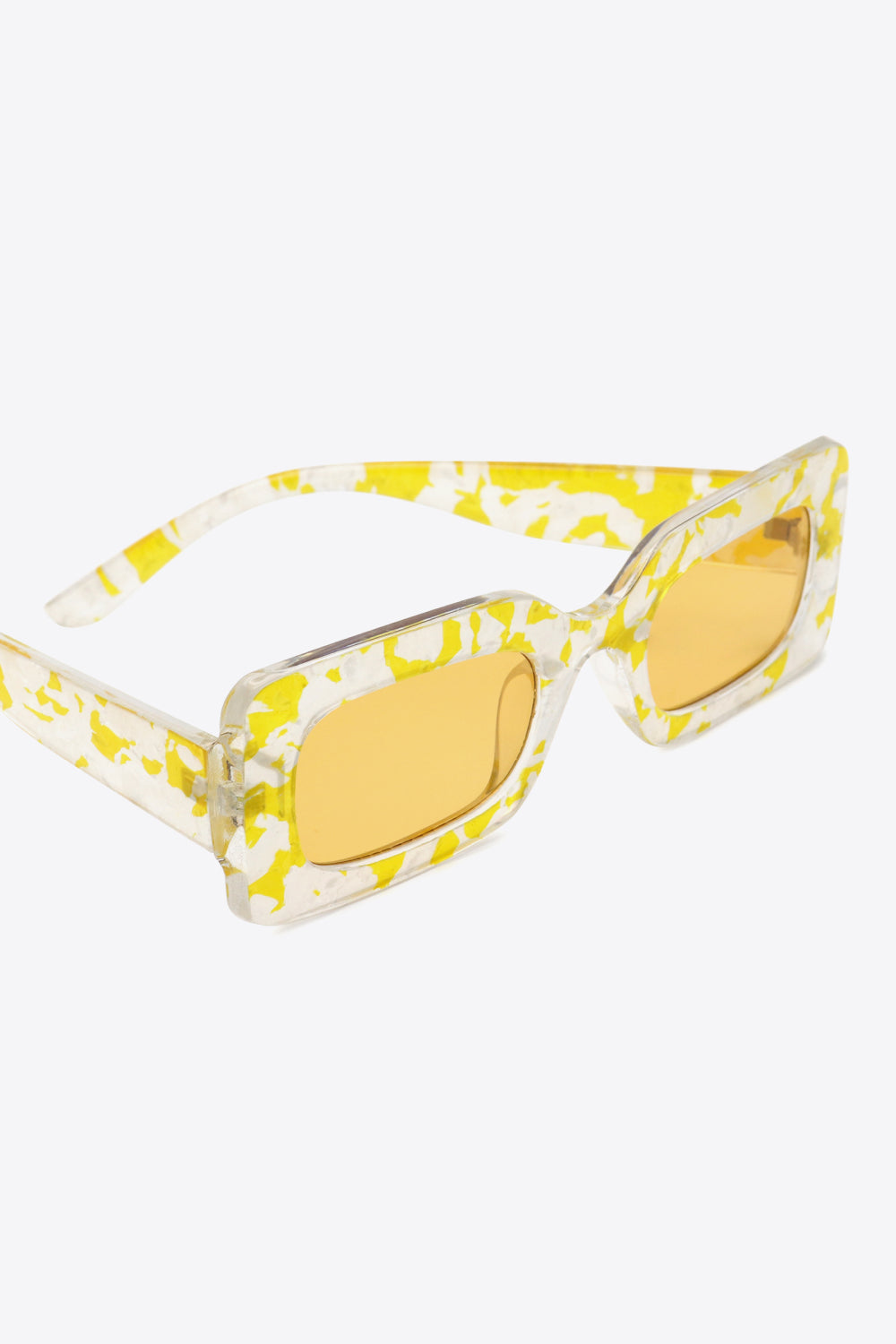 Sunglasses Tortoiseshell Rectangle Polycarbonate
