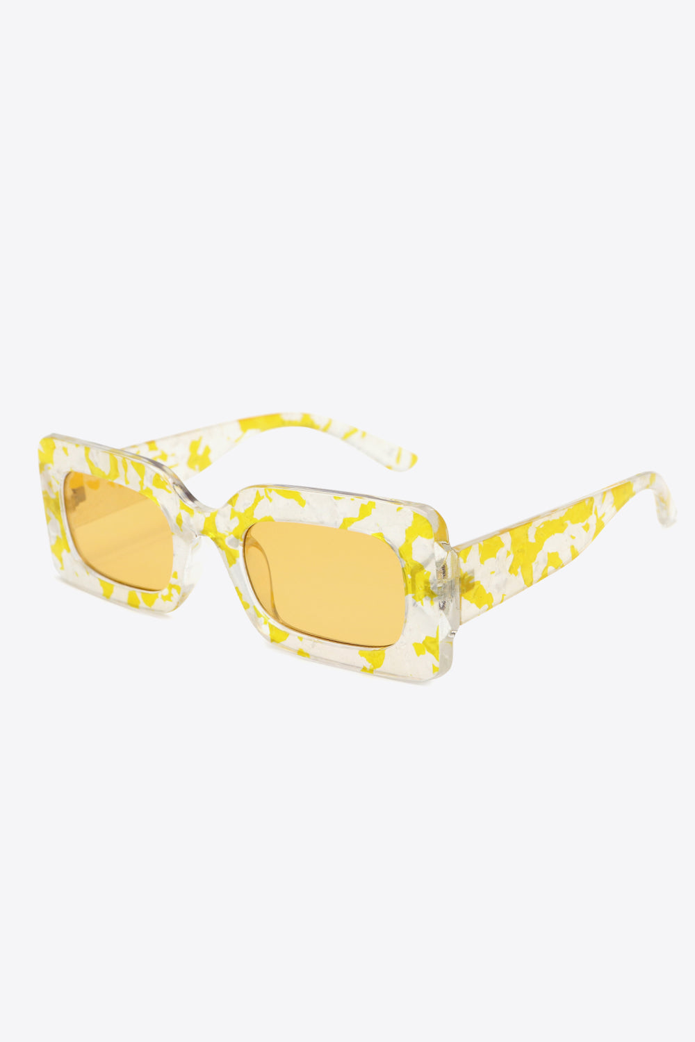 Sunglasses Tortoiseshell Rectangle Polycarbonate