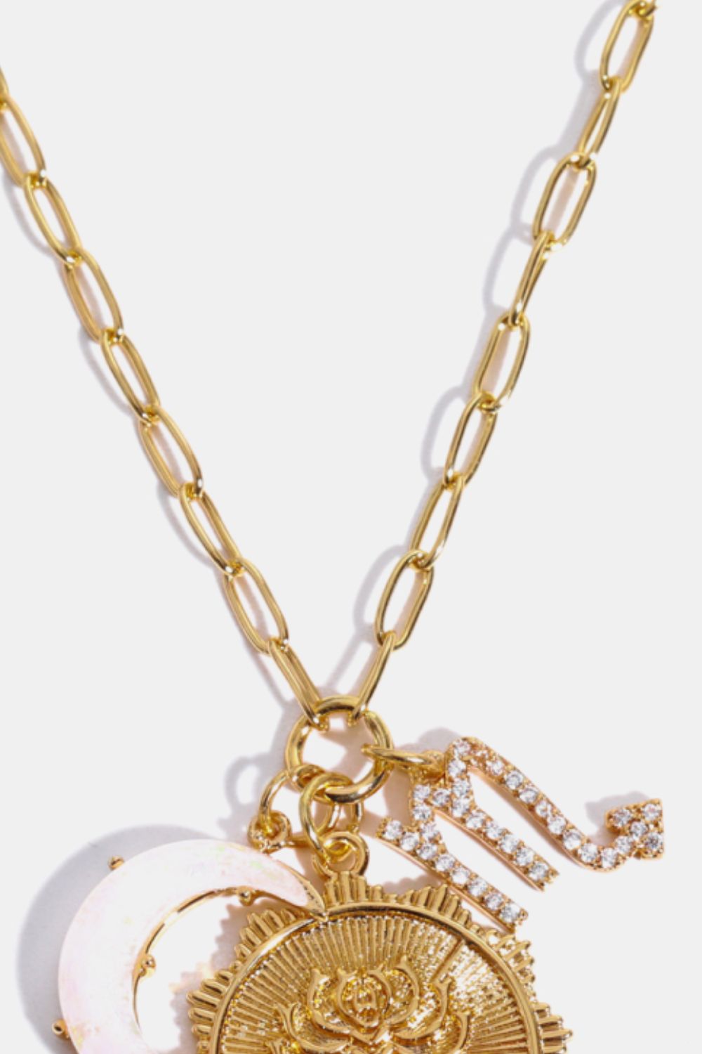 Zodiacs 12 ZODIAC SIGNS (Pick your Horoscope) Copper Necklace Constellation and Moon Pendant Copper Necklace