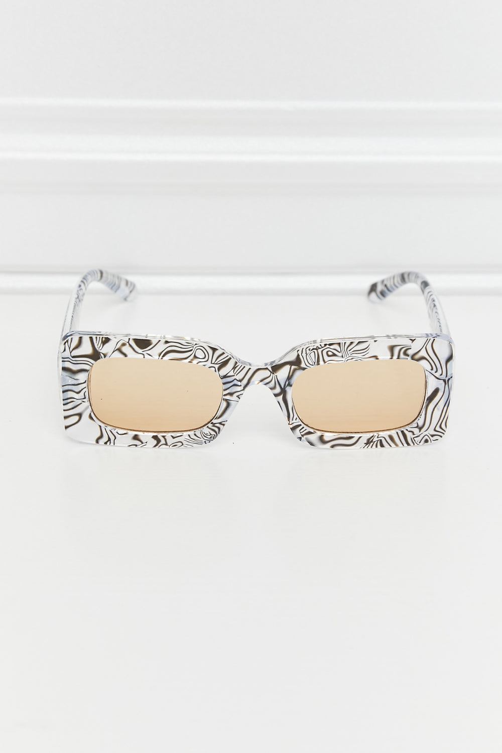 Sunglasses Tortoiseshell Rectangle Polycarbonate