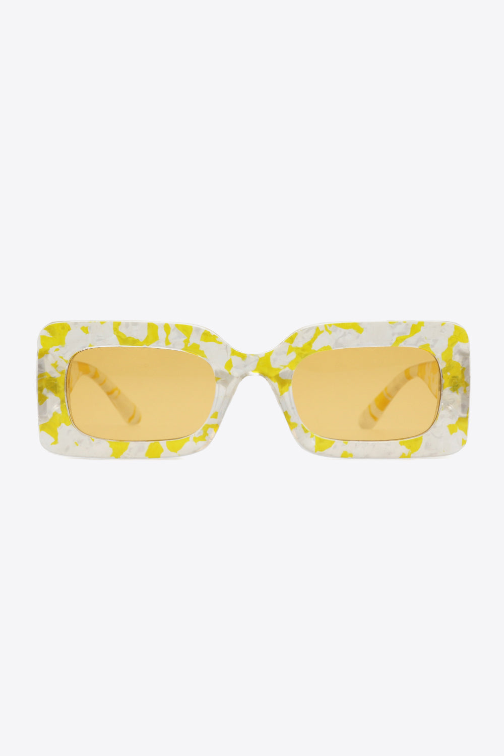 Sunglasses Tortoiseshell Rectangle Polycarbonate