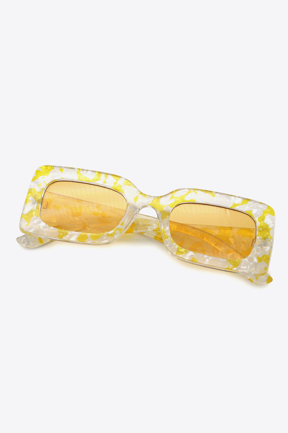Sunglasses Tortoiseshell Rectangle Polycarbonate